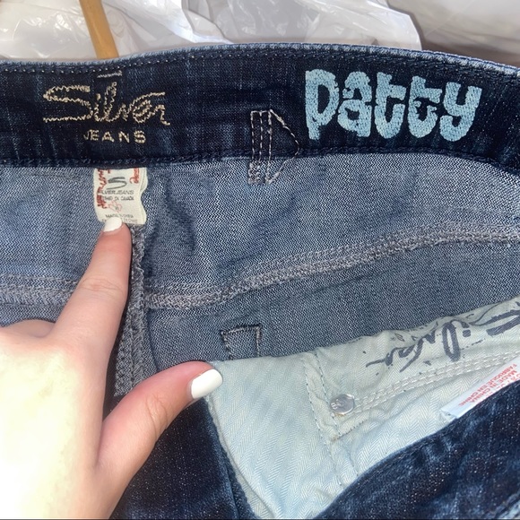 Silver Jeans Patty Jean Short Skirt - Picture 2 of 3